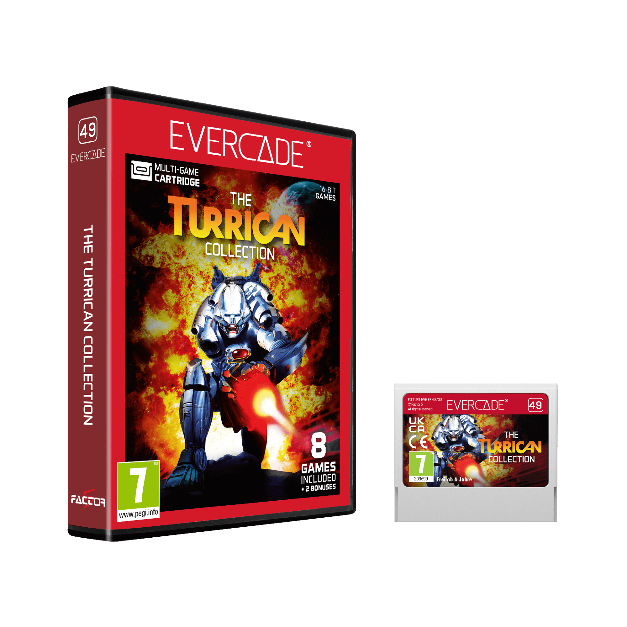 Evercade Cartridge #49 - The Turrican Collection