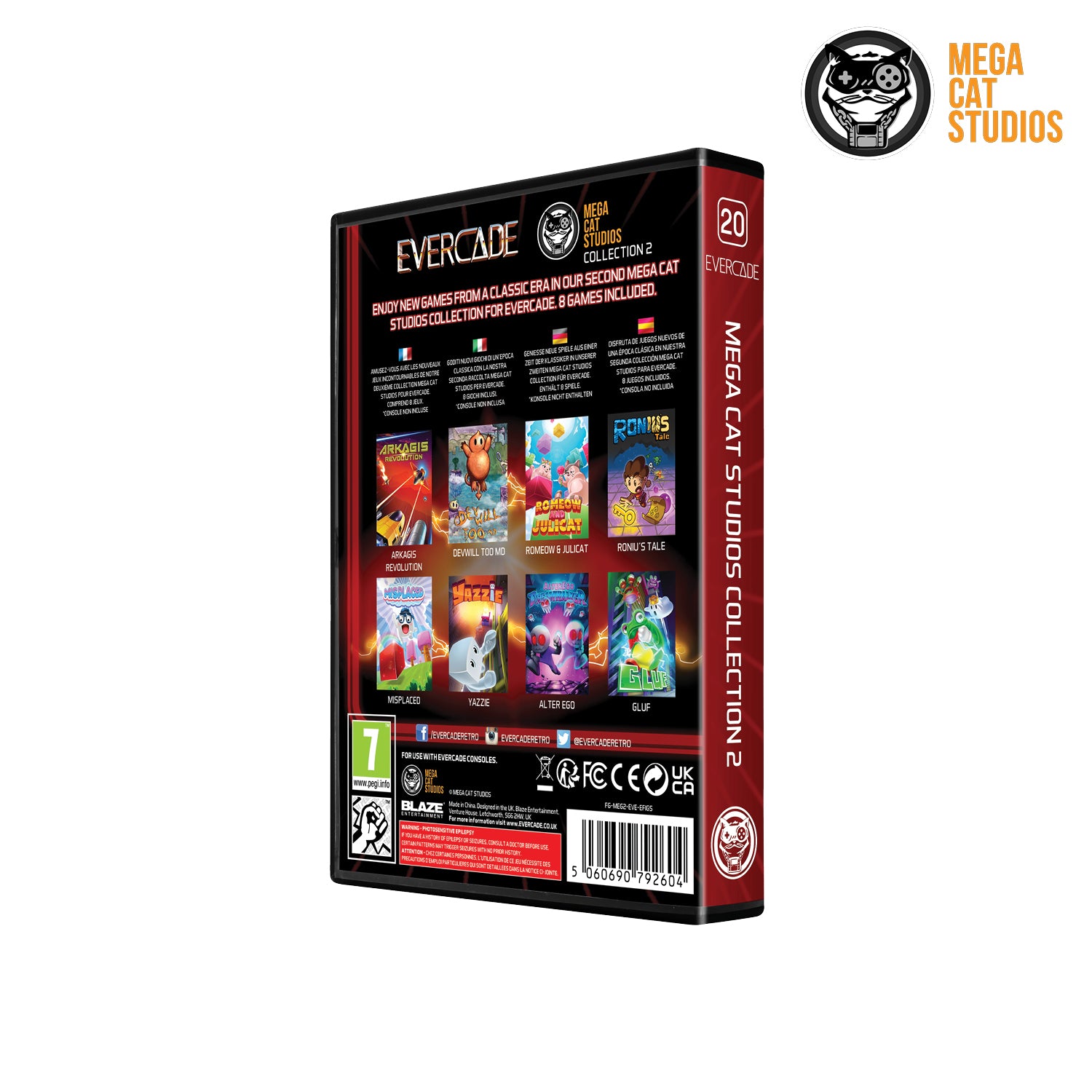 Evercade Cartridge #20 - Mega Cat Studios Collection 2